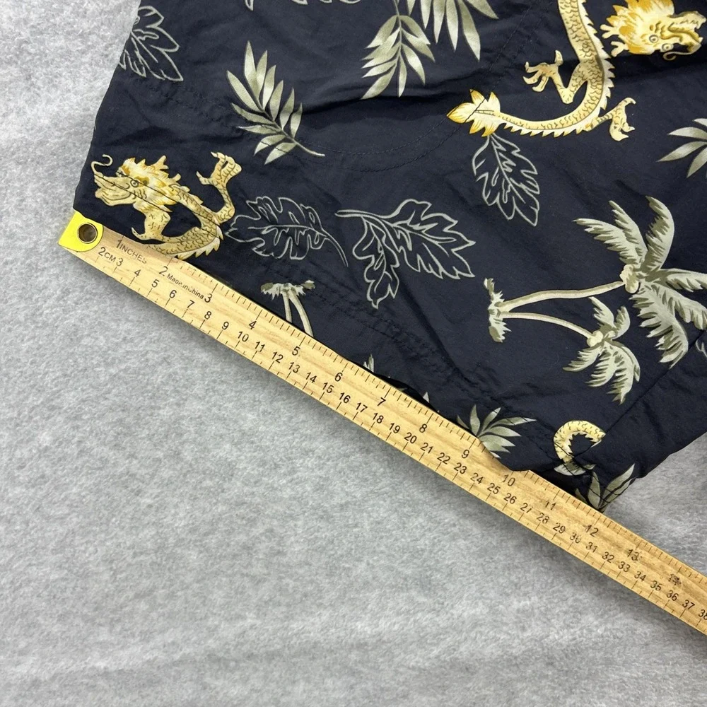Tommy Bahama Shorts Men Large Hawaiian Chinese Dragon Tropical Swim Trunks Board